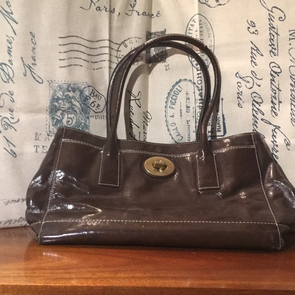 Coach brown shoulder bag